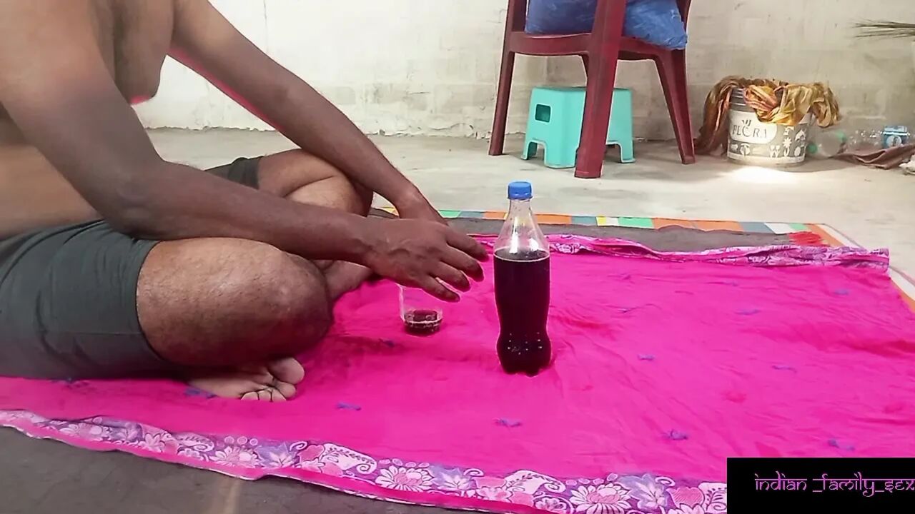 Stepmom seducing stepson while drinking