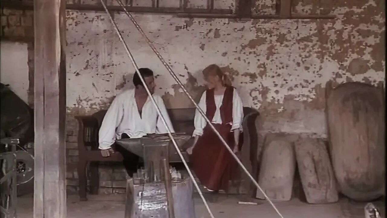 Doggy Style in the Stable with a Cock in the Ass