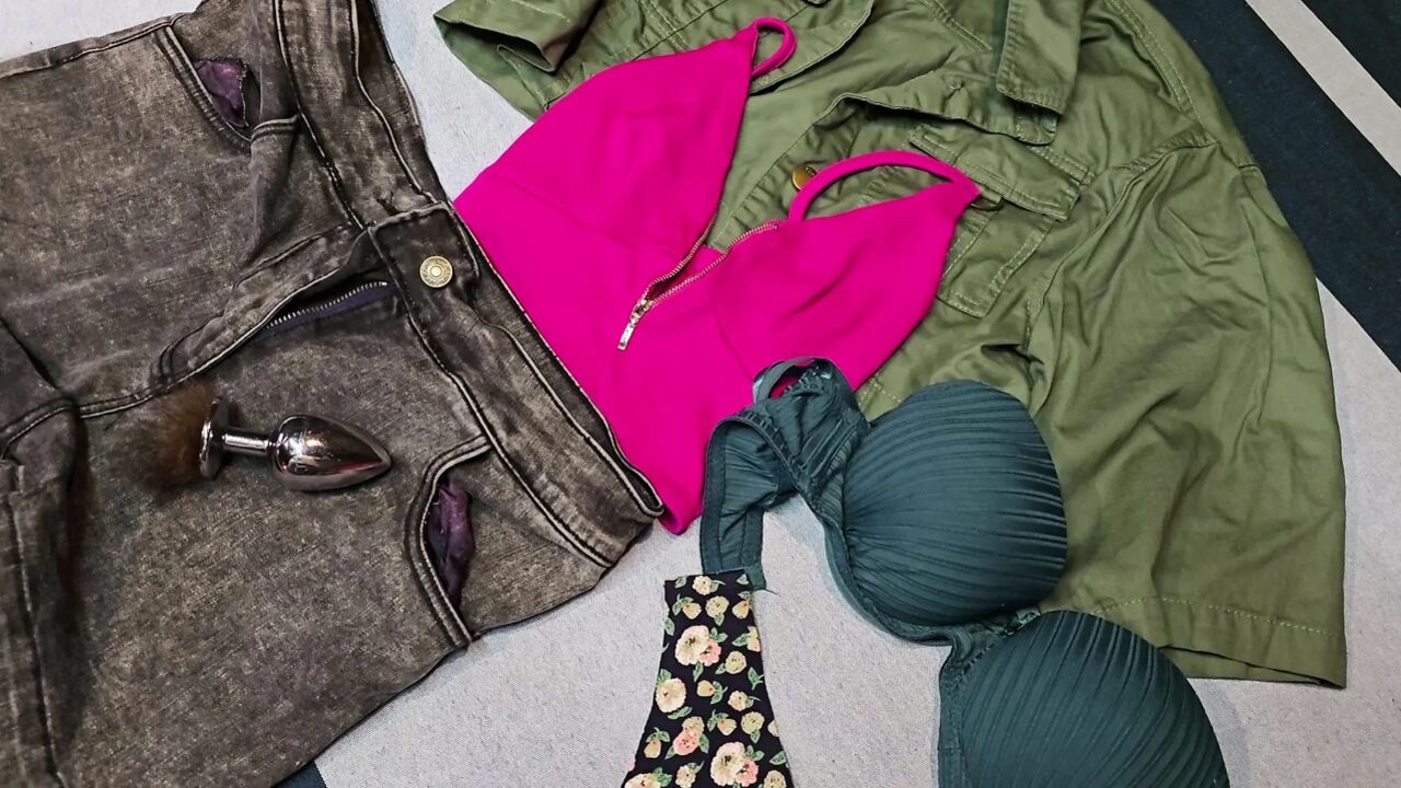 Hot Casual Wear Try On Haul With Green Bra & Thong
