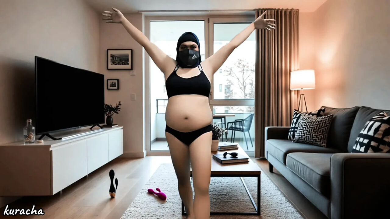 Pregnant Doctor on leave alone at home