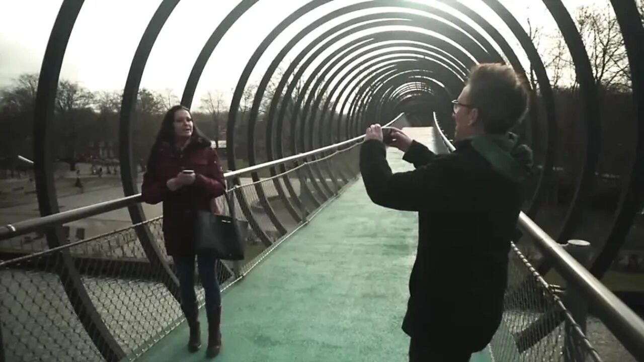Pretty Unfunny German Tattoo Slut Gets Rammed Through by Our Funny Conny