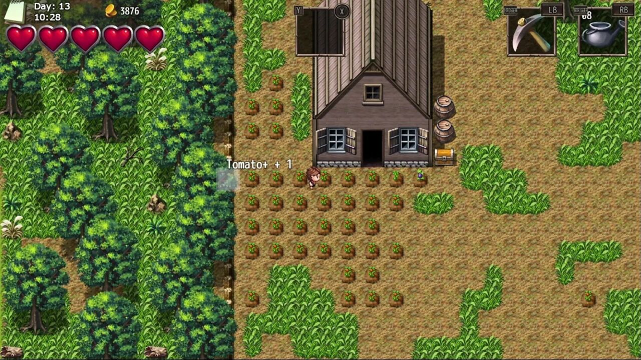 Fucking the Horny Farmer's Tits