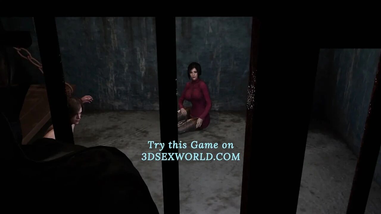 Leon is Watching while Ada Wong Get Fucked by MR.X (3D Gameplay)