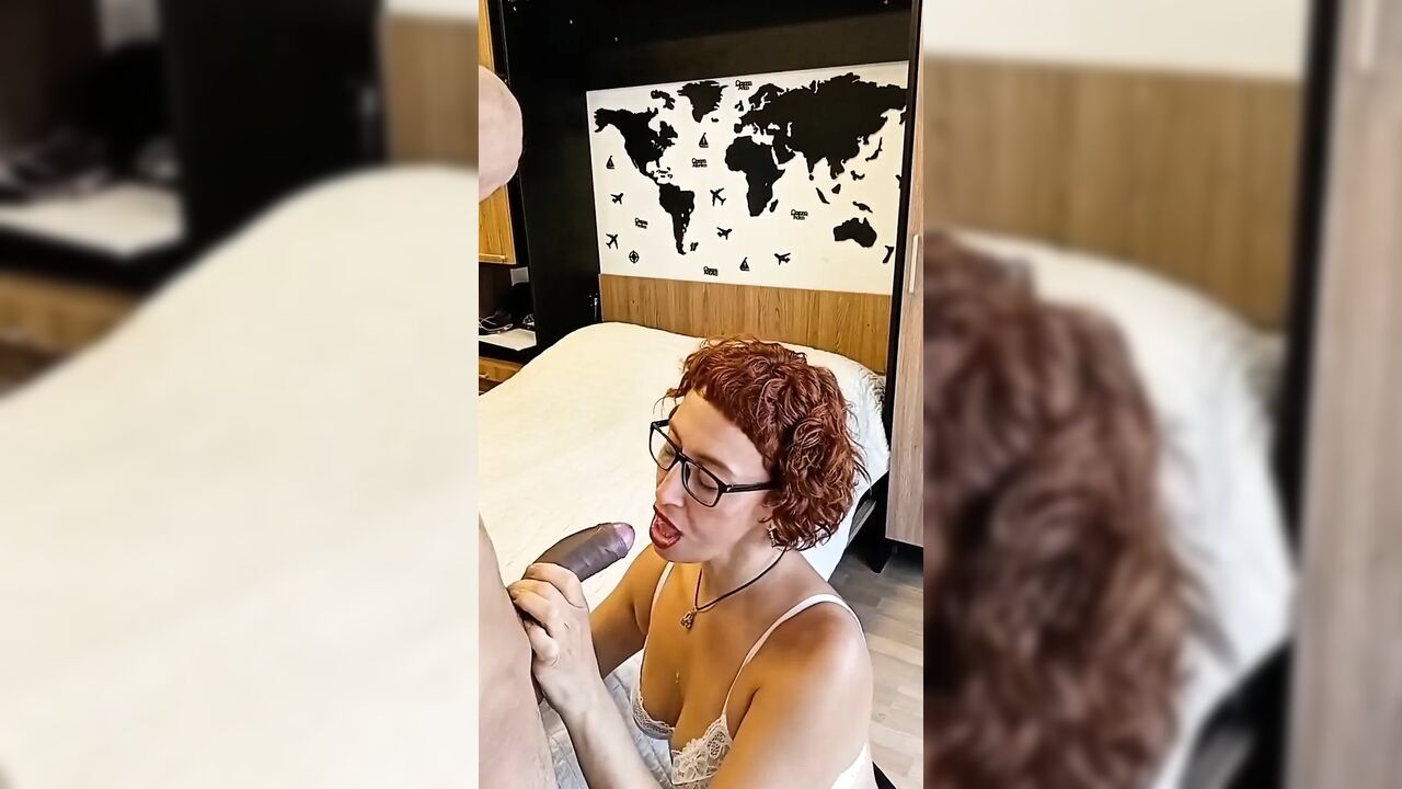 Argentinian MILF Sucking Cock - Amateur