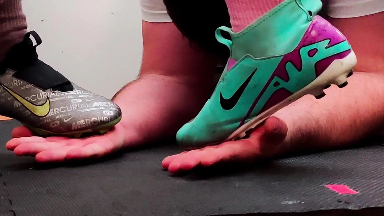 Soccer Cleats Trampling I Lady Thaya x Miss Katherine