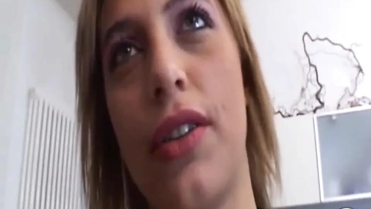 This Slut in Fishnets Loves to Take It in the Ass
