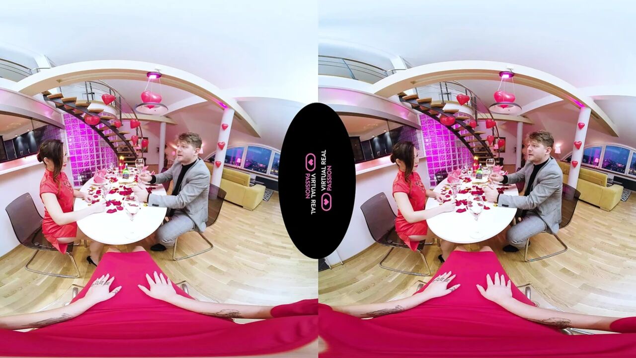 Celebrating Chinese New Year with a Wild Threesome - VR
