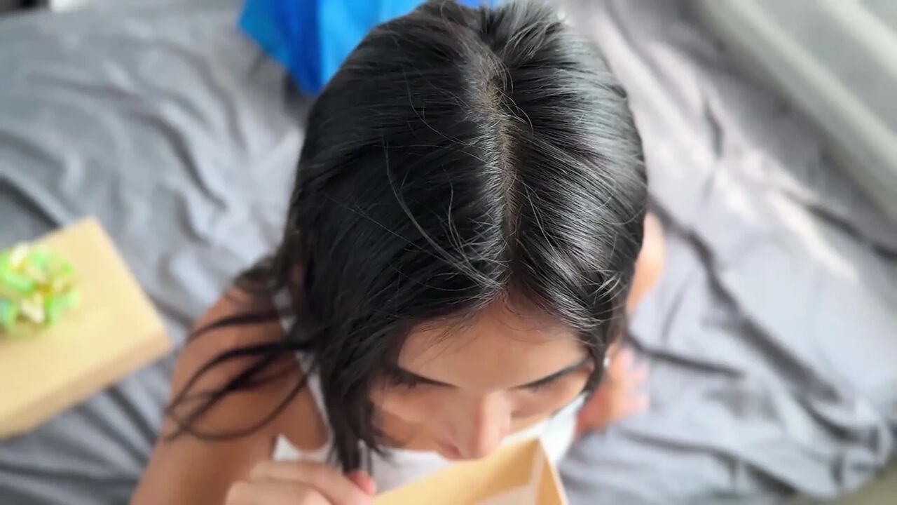 I take my young stepsister's anal virginity and take revenge on her delicious ass