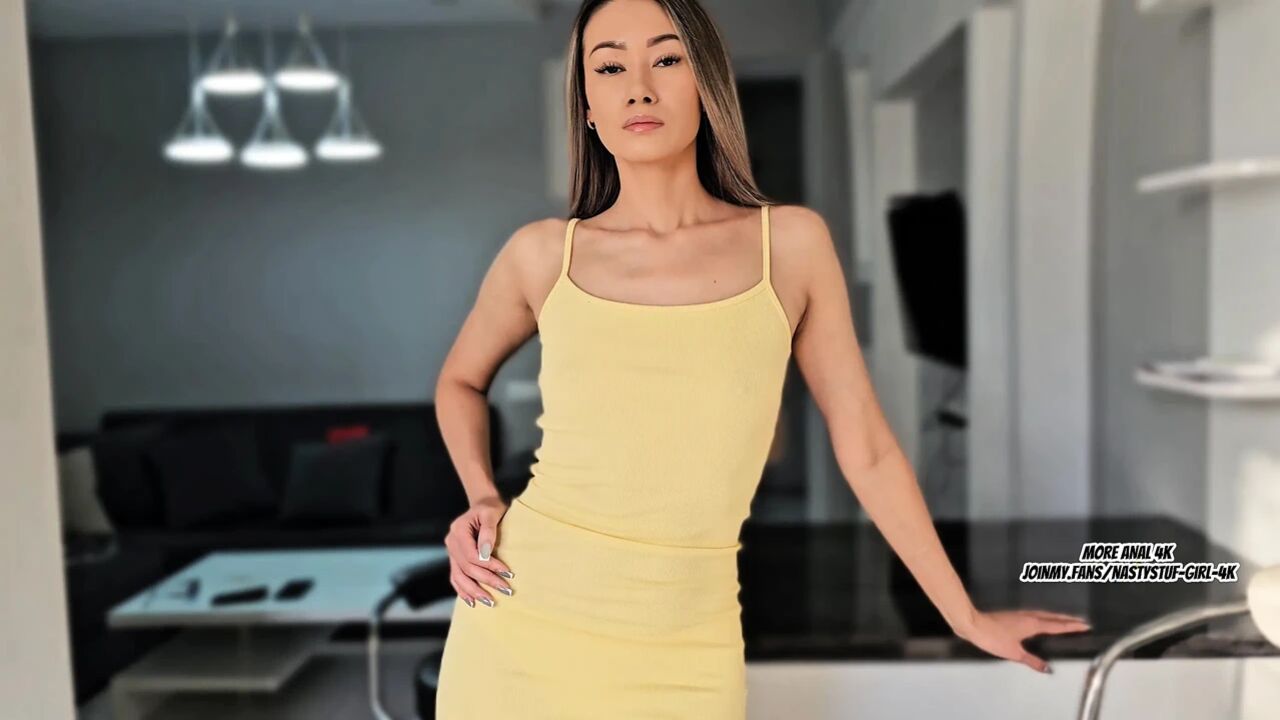 Yellow Dress, Red Heels - Every Moment of Anal Makes Her Swoon