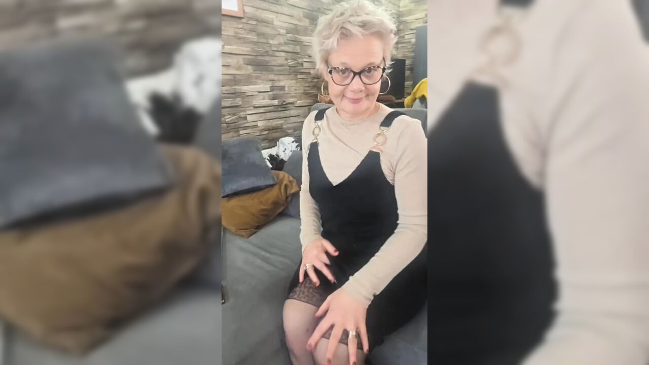 My mother-in-law wanted a big cock in her pussy and was thirsty for sperm.
