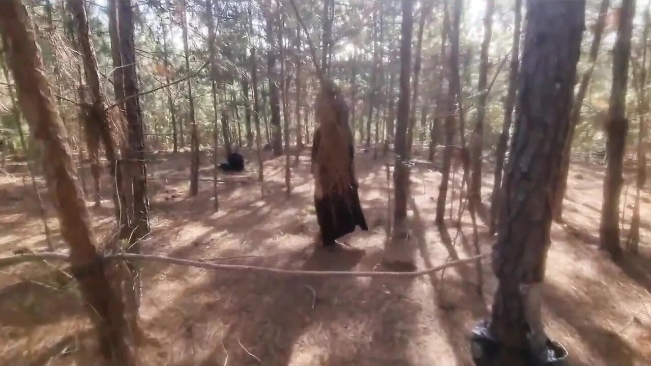 A Tourist Lost in the Woods Is Porn to Have Sex with a Witch to Avoid Being Cursed!!! Halloween