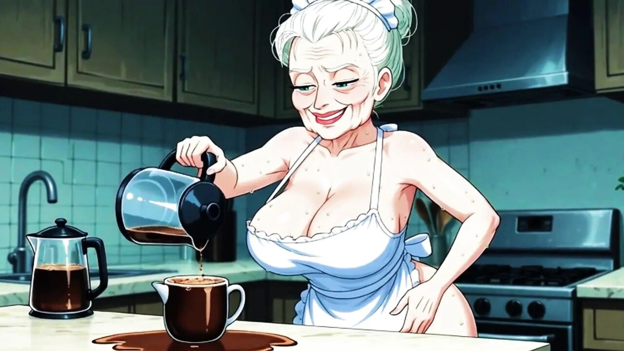 Ai Matures in Kitchens with Big Tits