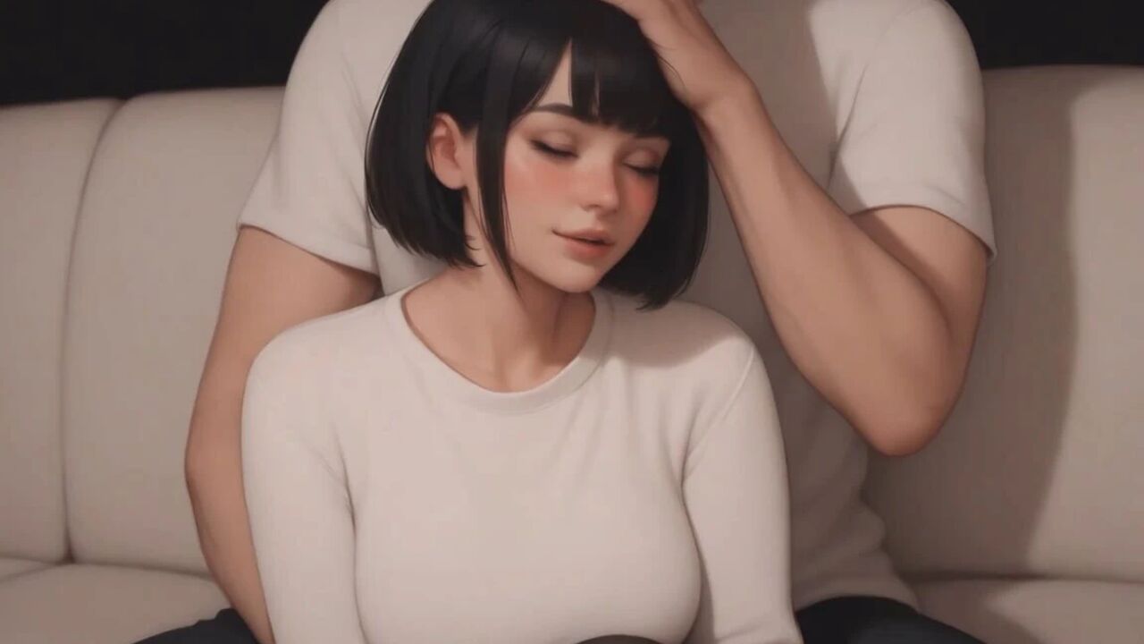 Obsessed Lucy #4, She Uses Her Feet, Animated Cute Roommate Porn Game