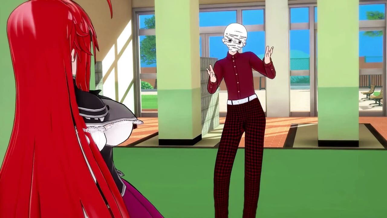 Rias Gremory sex in the Library - DXD NTR Madness Series