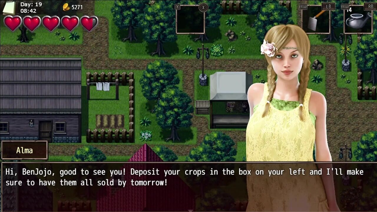 Farmer Dreams - My Girlfriend's First Blowjob