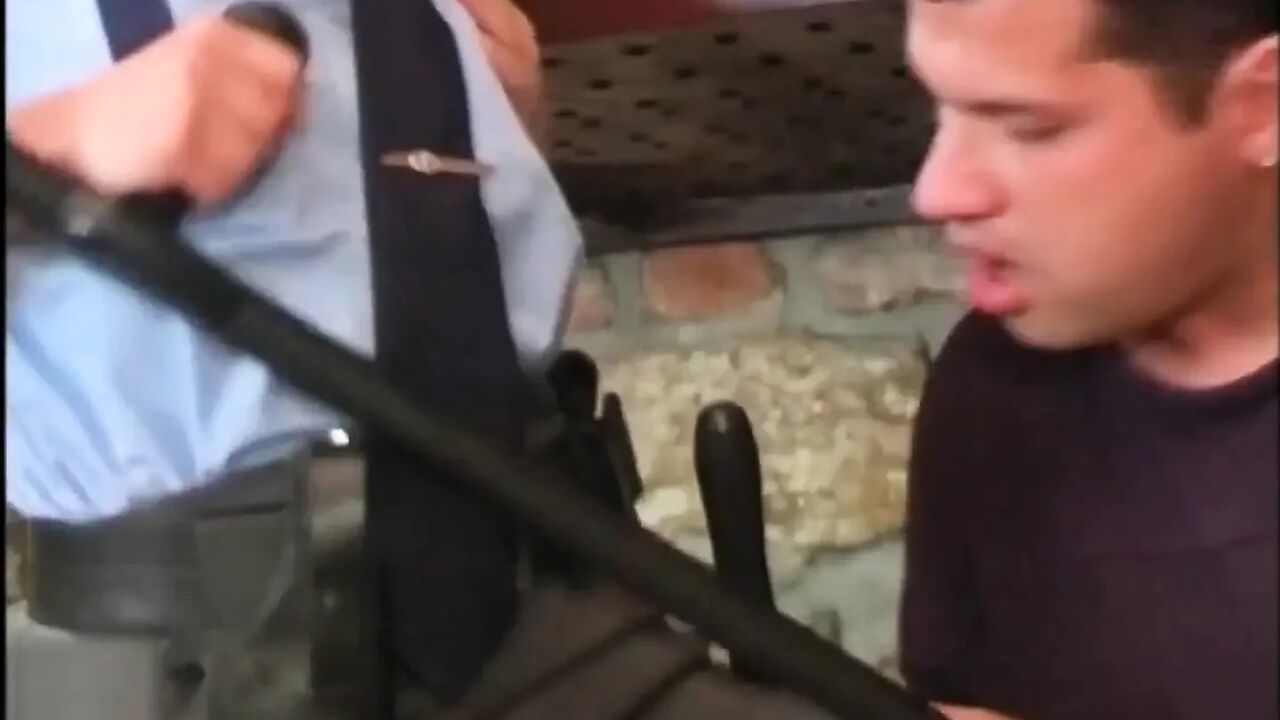 Young Busty Slutty Policewoman Fucked and Cumshot in Mouth by Inmate