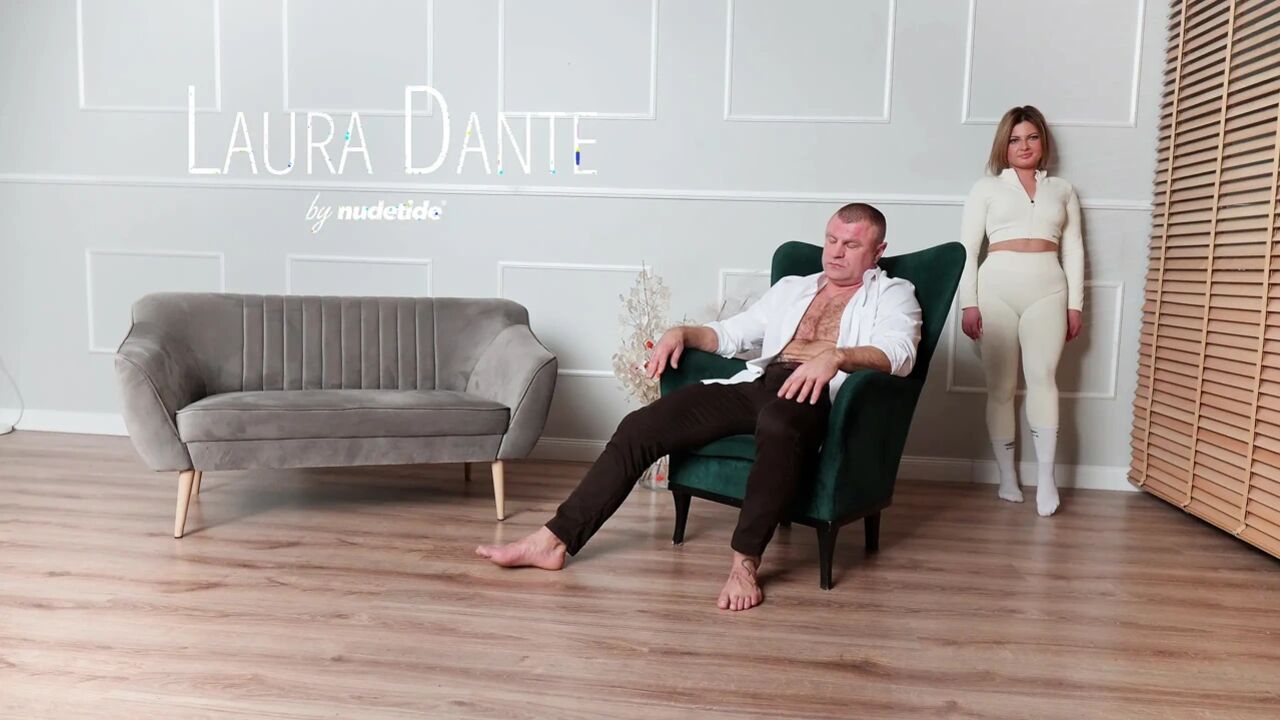 Premium Sofa Sex: Sensual Massage Into Rough Fucking & Massive Leaking Creampie