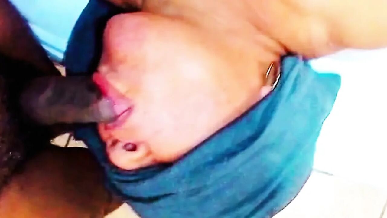 Grandma swallows all my milk, rich cock sucking
