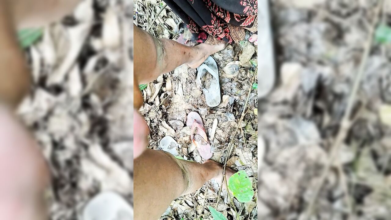 Today we went to the forest, met Bhabhi there and then had sex