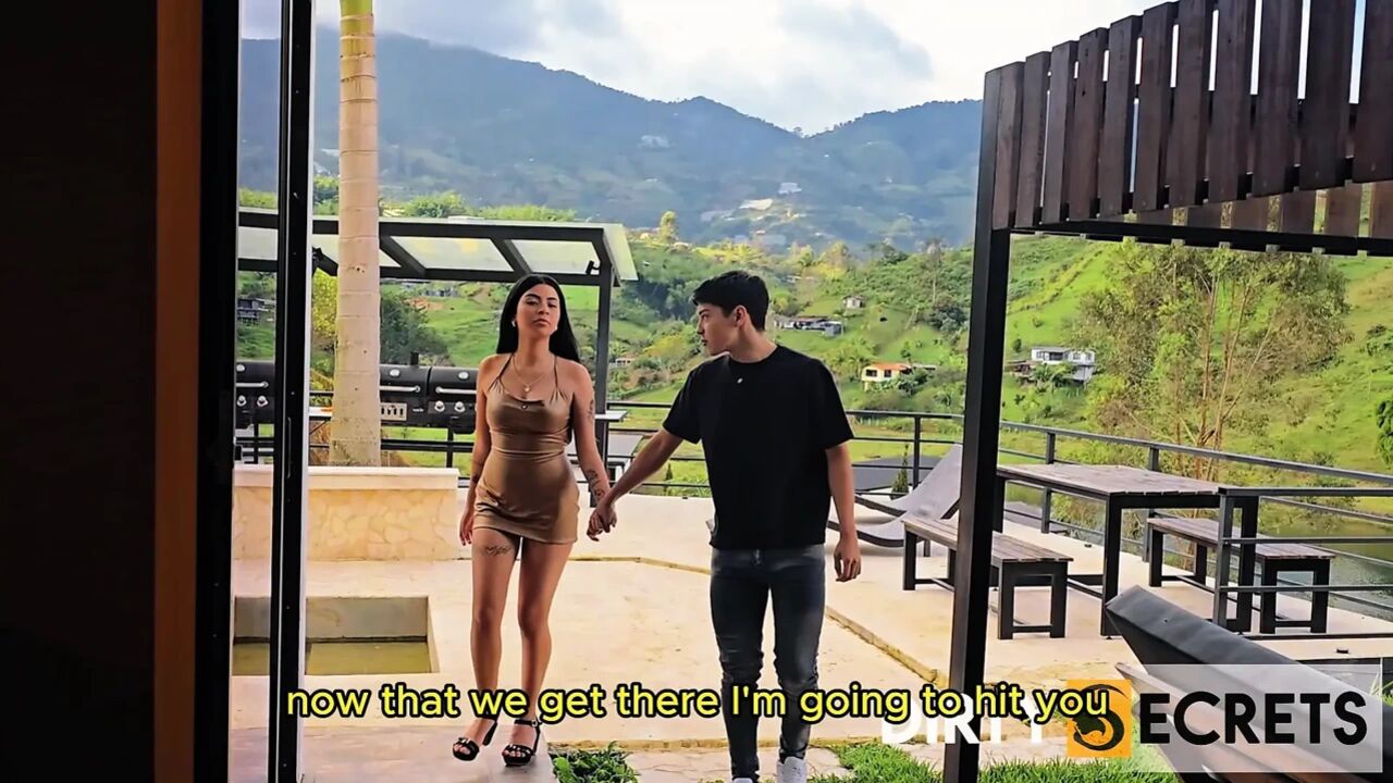 PART 1: I FUCK MY BOYFRIEND'S STEPFATHER, HE DISCOVERS US AND I LET HIM FUCK MY ASS.