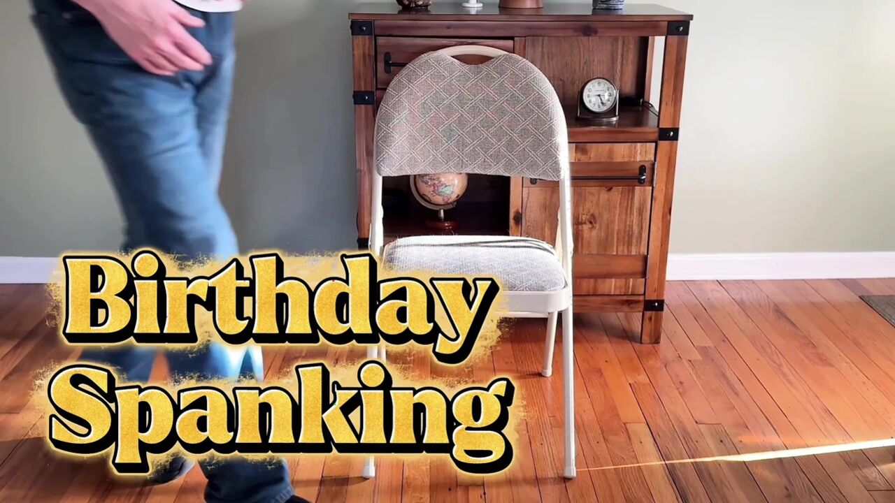 A Birthday Spanking