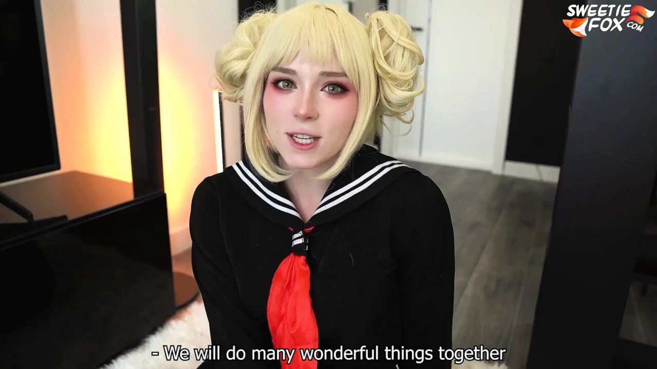 Toga Himiko Deep Sucking Big Dick until Cum on Face