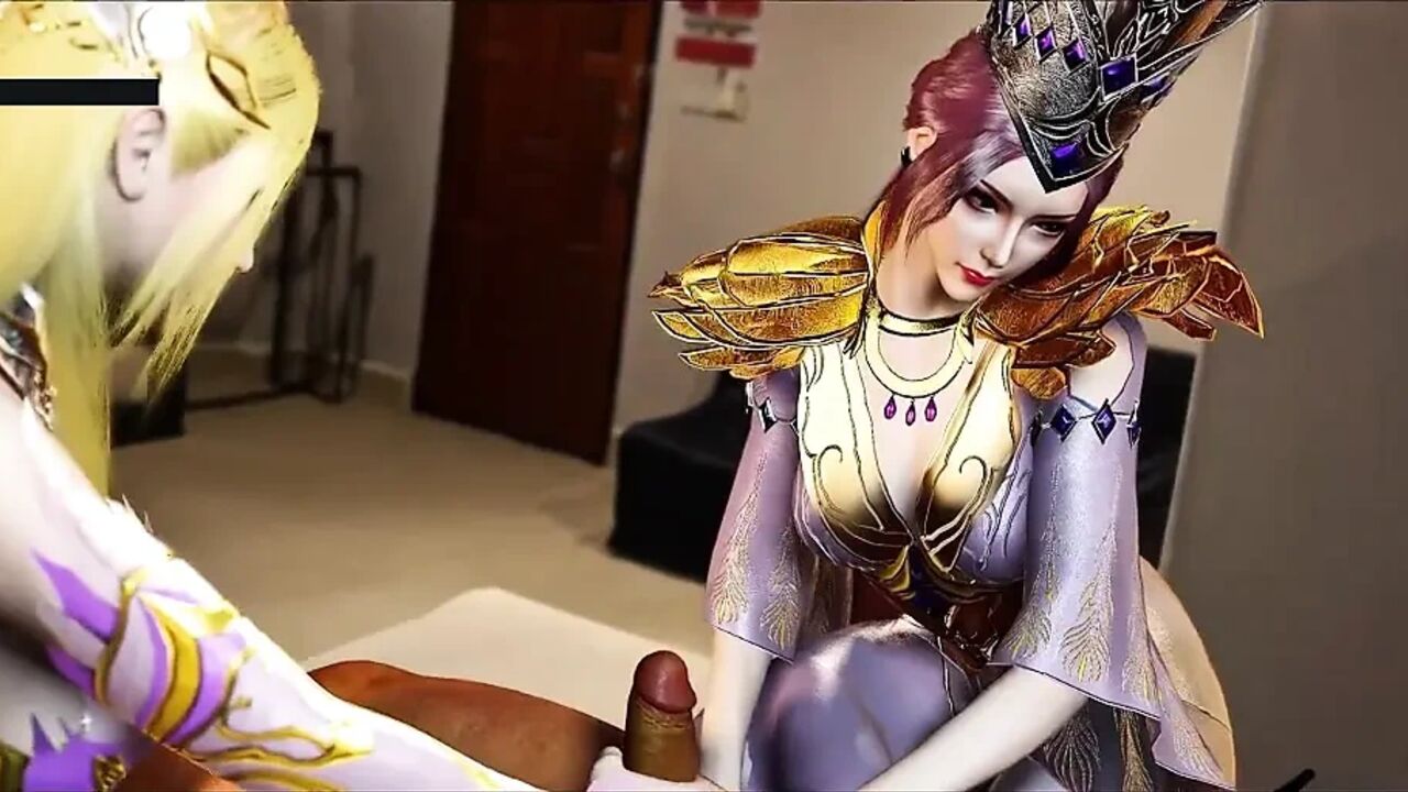 Virtual Goddess of Endless Desire Glow - 3D Animation Hentai