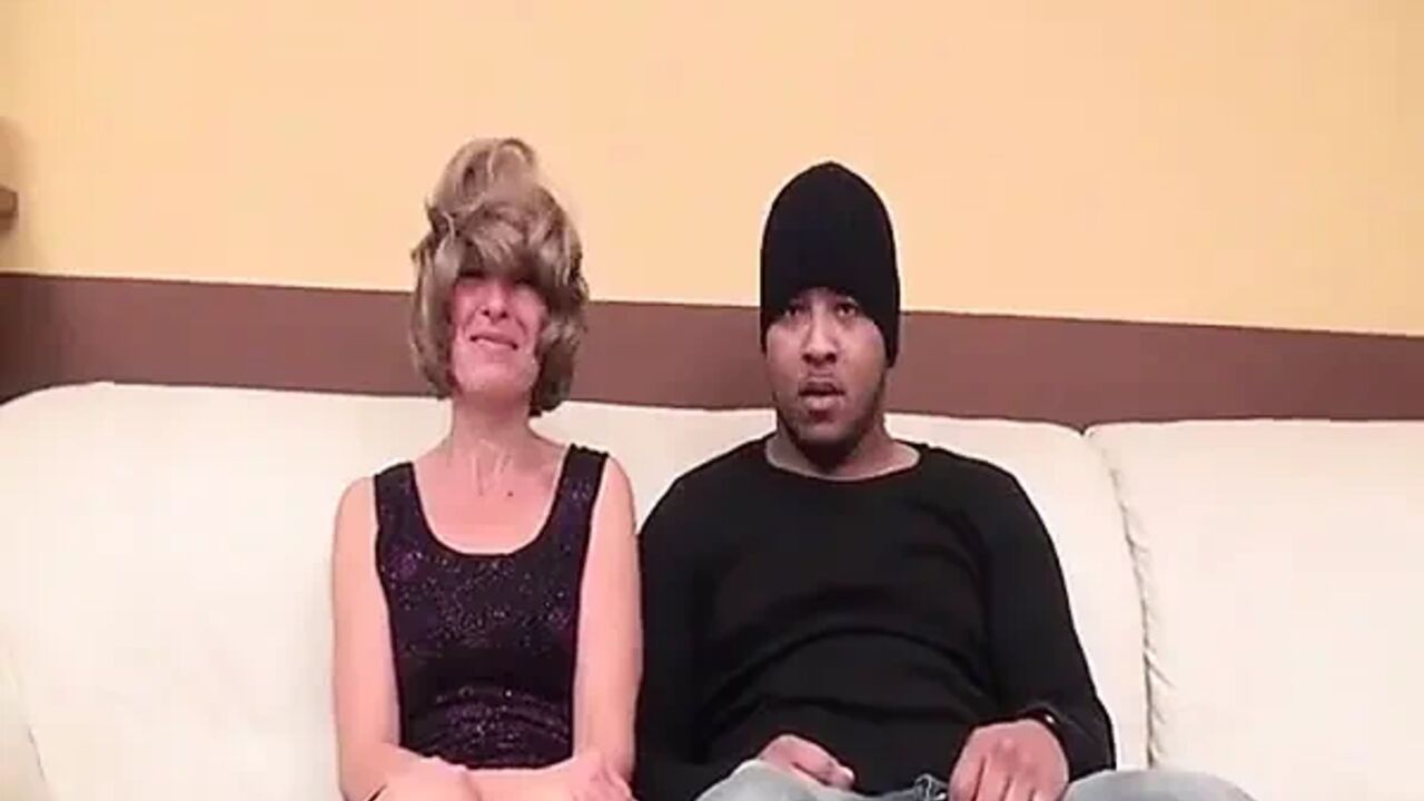 A Married Mature Woman Makes a Pornographic Film with a Young Man From the City