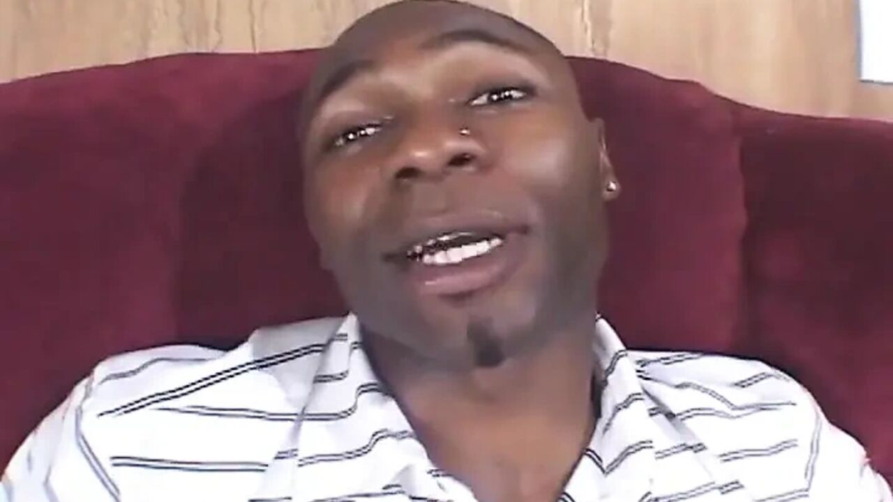 Busty Ebony Slut Drinks Sperm Out of Shoe After Hot Fuck with BBC