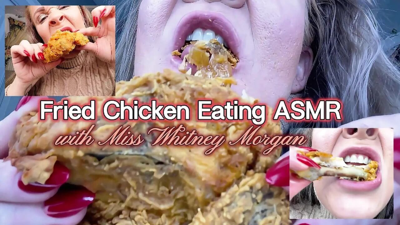 Miss Whitney Morgan: Fried Chicken Eating Asmr
