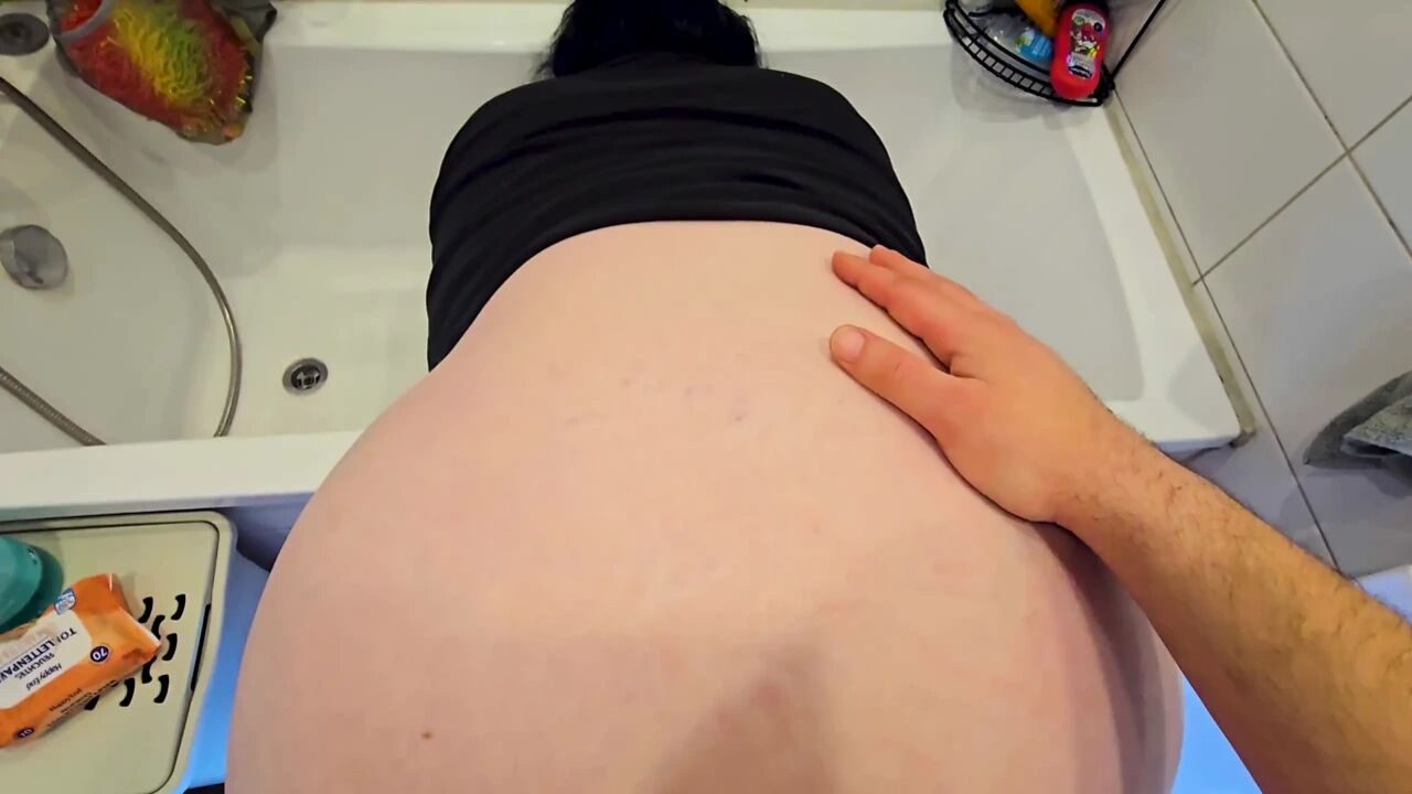 Thick-thighed Student Begs Cock and Cum in Amateur's Private Chase