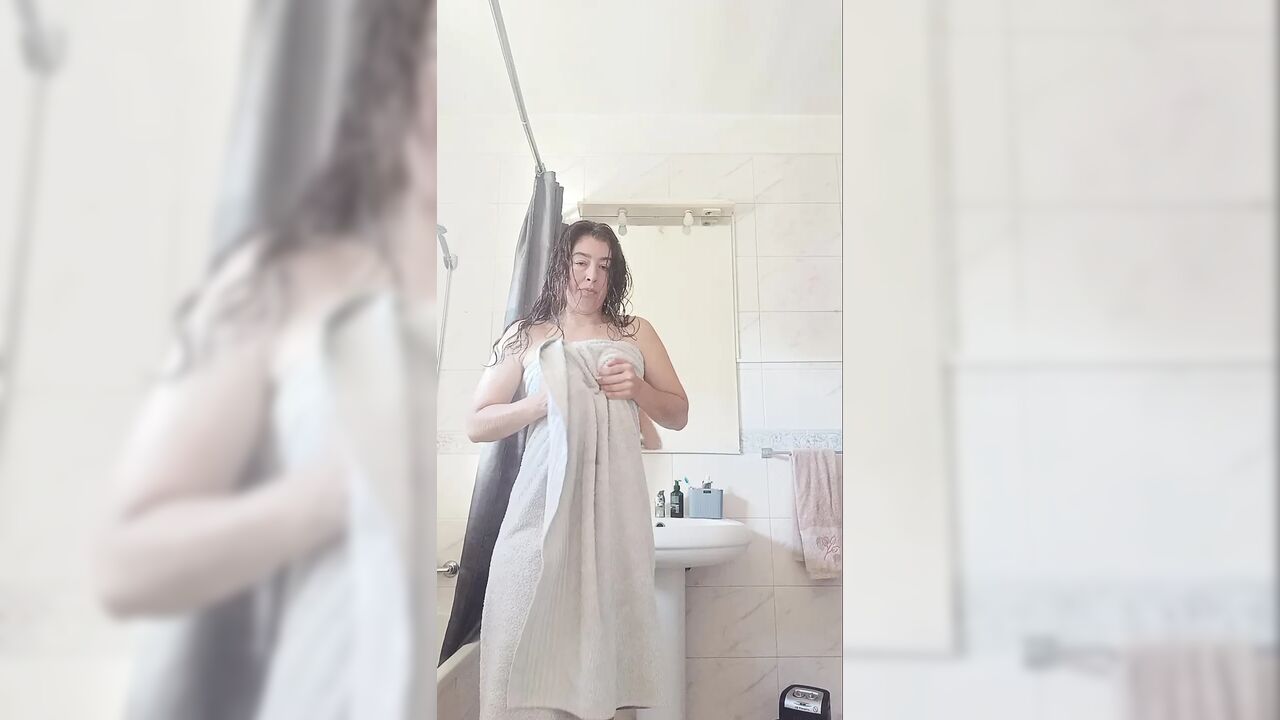Sensuality after the shower