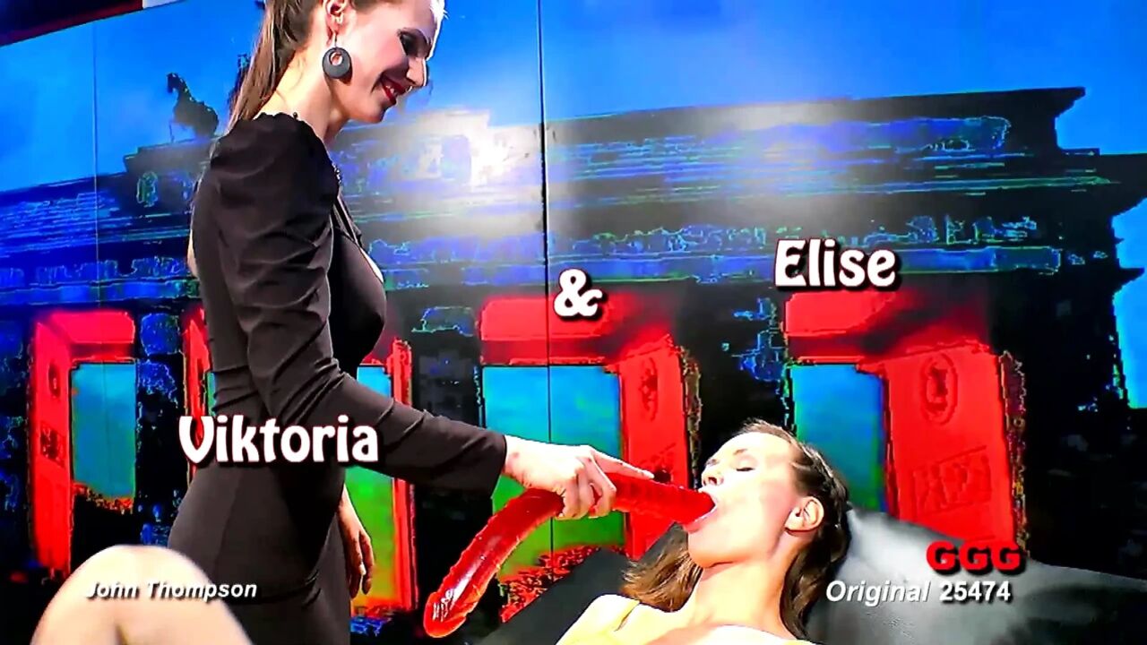 Ggg John Thompson - Elisa and Viktoria Wild Live Gangbang Orgy