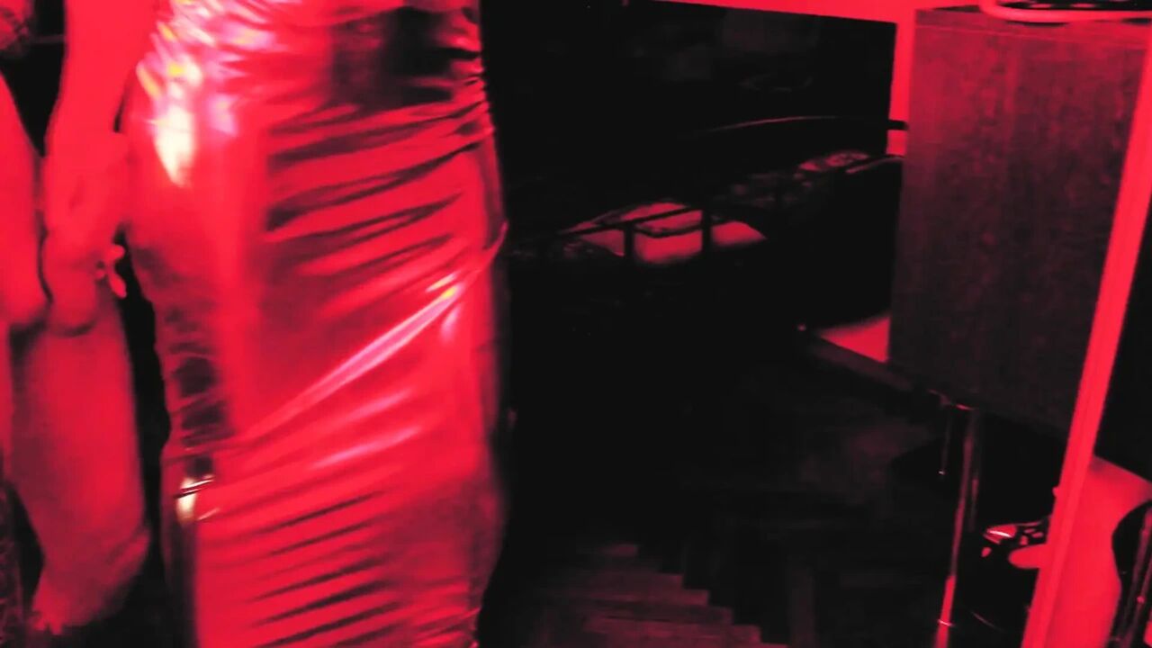 Domina Eva fetish silver dress cock play mistress bdsm femdom milf dominatrix