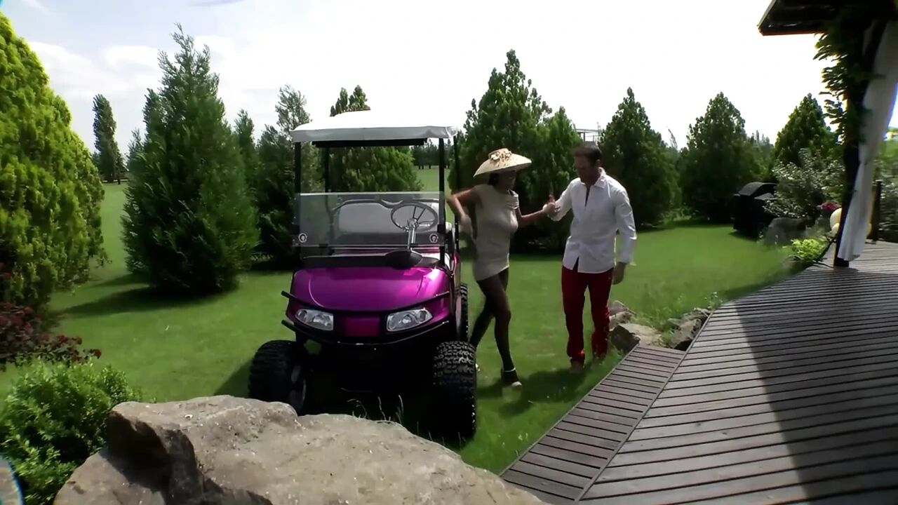 Wild Outdoor Threesome Fuck by the Lake