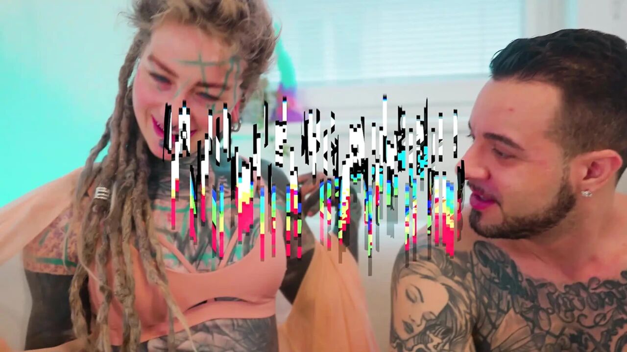 Gagged & Helpless Tattooed Babe Gets Her Holes Stretched by Thick Italian BWC Monster