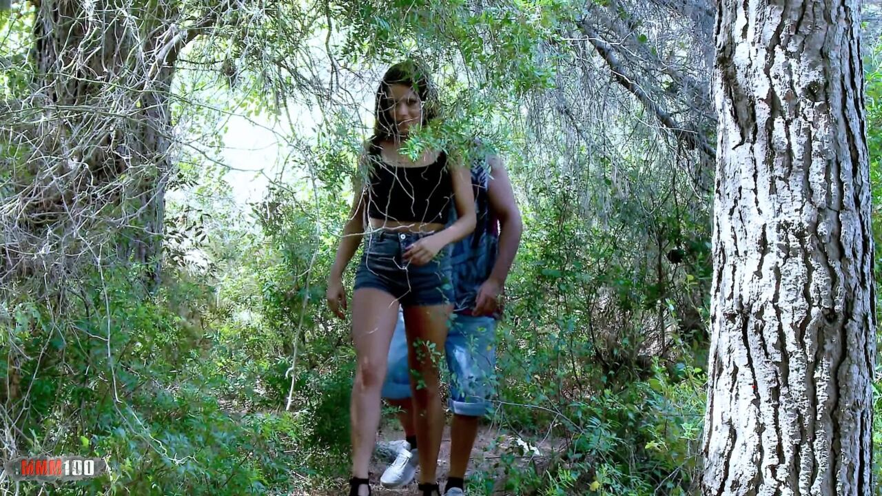 Gala Brown: Fucking in the Woods with a Beautiful Latina: Gala Brown and Max Cortes