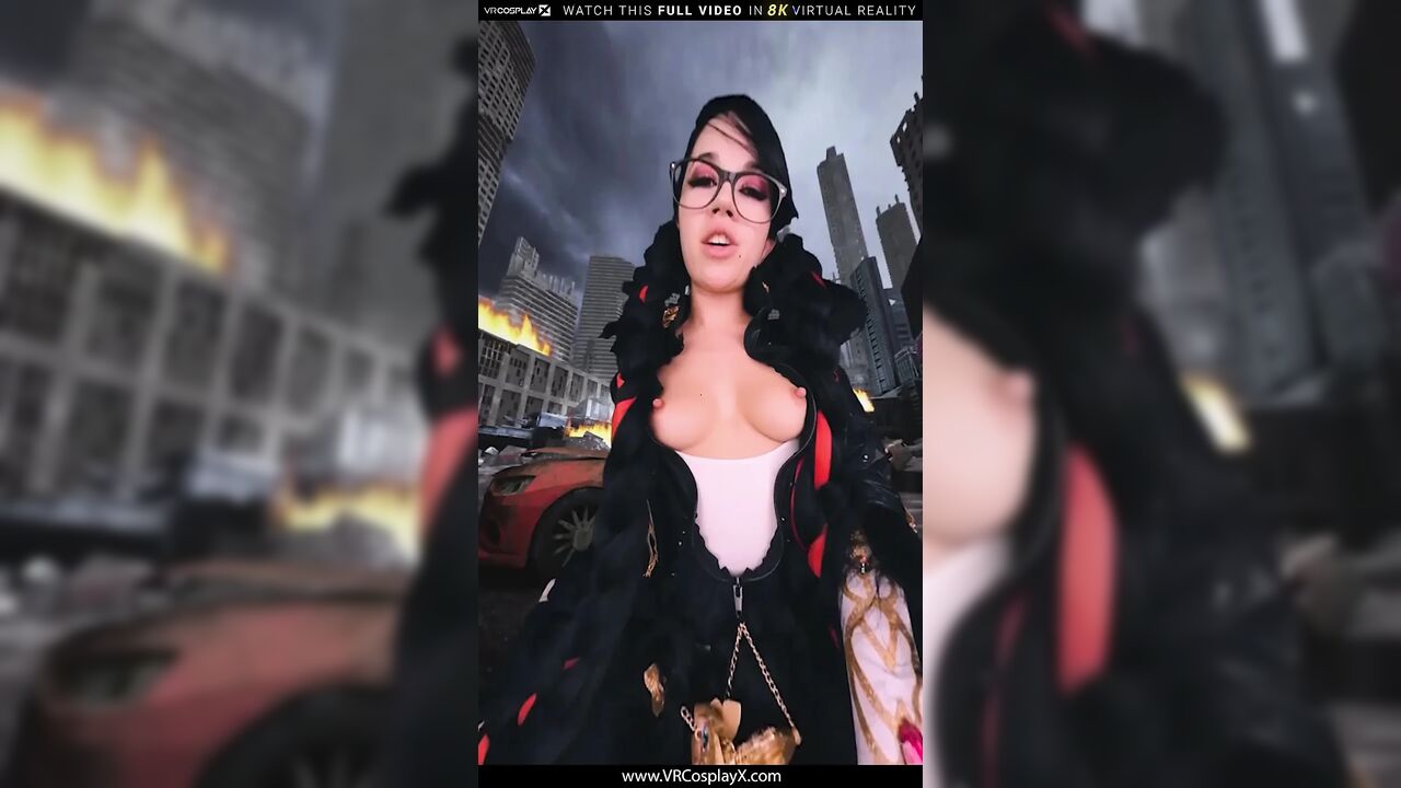VRCosplayX It is time to be naughty With Alex Coal As Bayonetta Part 2