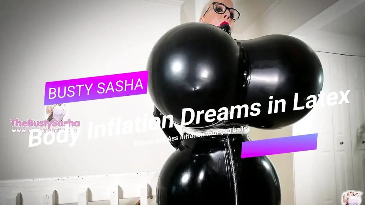 Body Inflation Dreams in Latex - I Love Reading About BDSM, It Turns Me on so Much!
