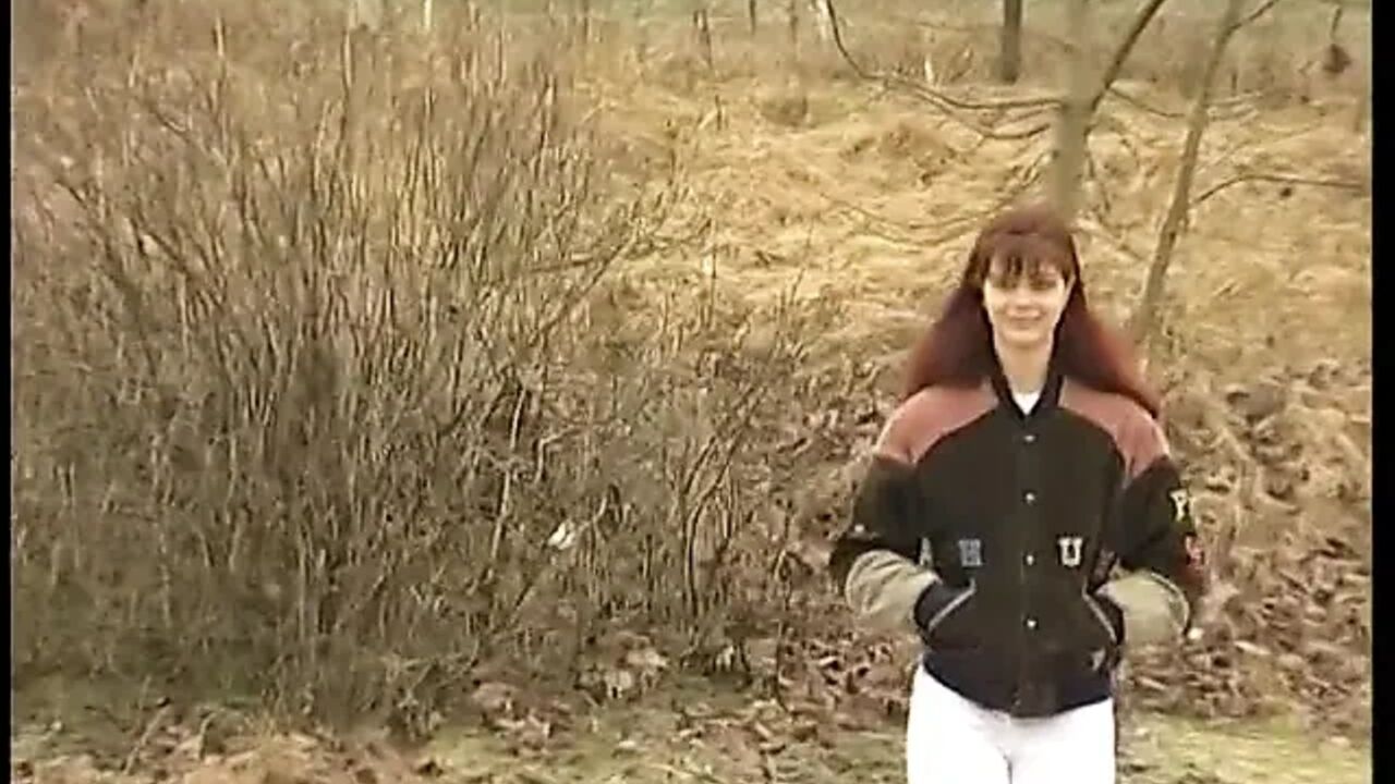Cute redhead teen shows her body at the casting