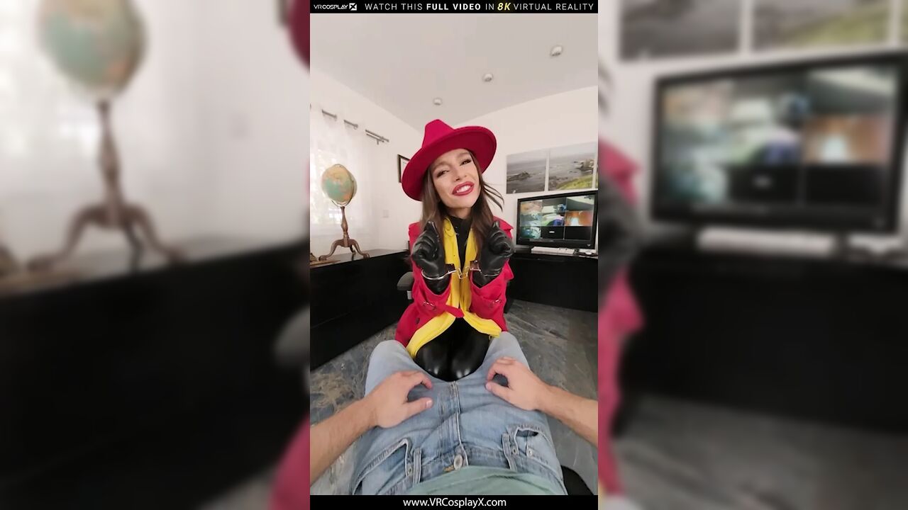 VRCosplayX April Olsen As Carmen Sandiego Has Always Been A Bad Girl But You Have Control Now Part 1