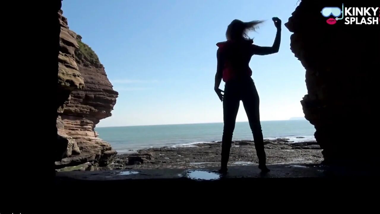 Lifejacket and Jeans on the Beach