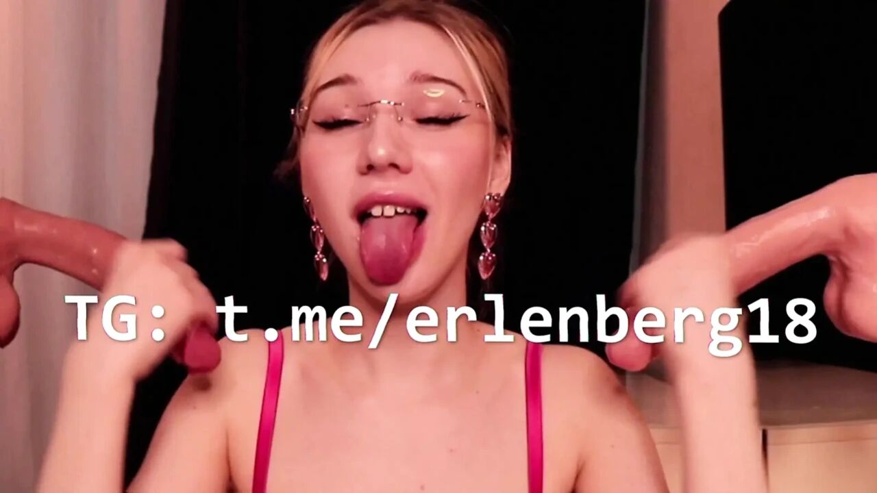 THIS BLONDE LOVES TO SUCK, BUT RIGHT NOW SHE'S MASTURBATING UNTIL SHE CUMMS!
