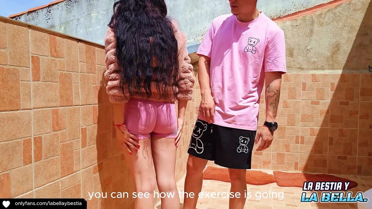 Homemade Sex After Going to the Gym with My Stepsister
