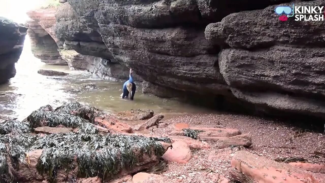 Salty Wetsuit Toe Sucking Slut
