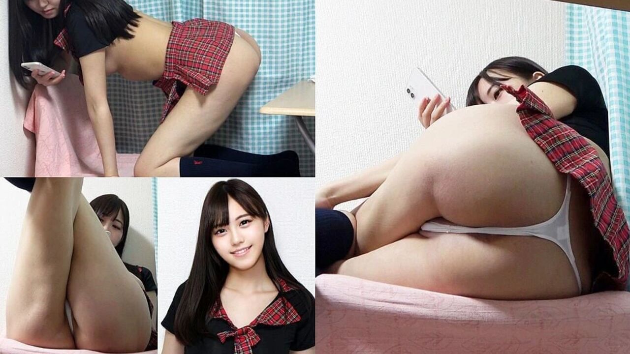 Thighs and Legs in Miniskirts, Thong Panties, Short Student Uniforms, Observing Japanese Students From Under the Table
