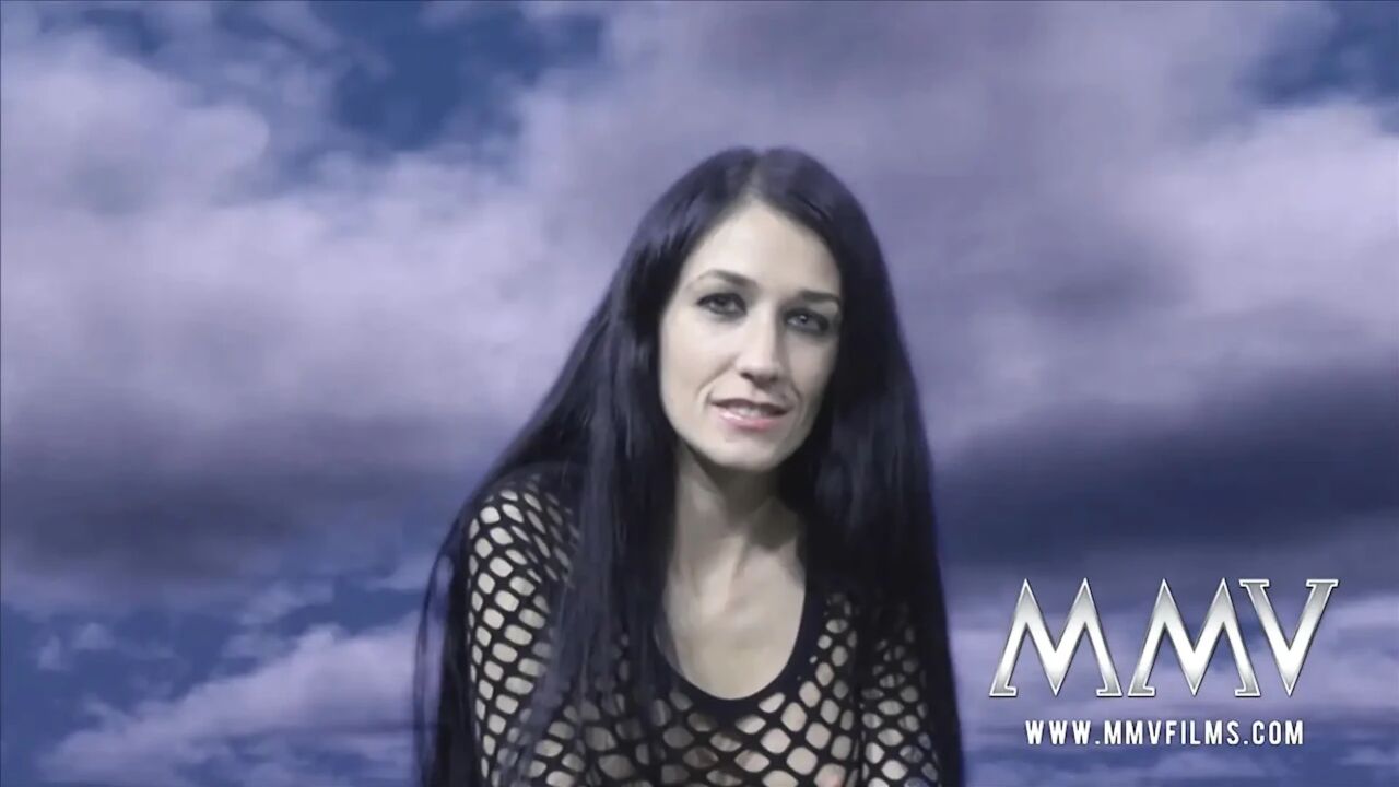 Cute Meli join a couple party