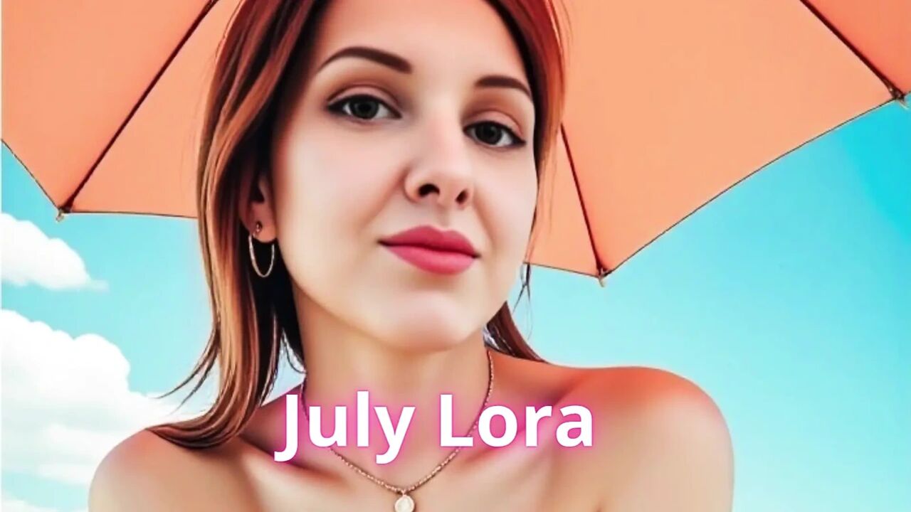 July Lora first time anal