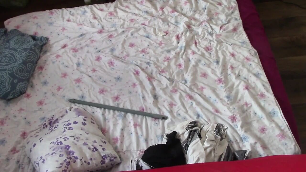 Foreplay in the Bedroom with an Amateur Couple