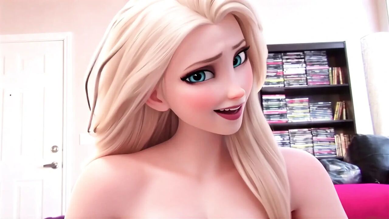 Elsa lost her mind and became a horny slut JOI
